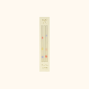 Velas con estrellas de colores