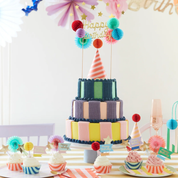 Topper para torta Happy Birthday