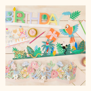 Tarjeta de cumpleaños Honeycomb birthday