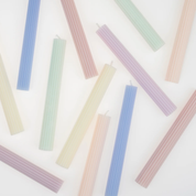 Velas de mesa Pastel (x 12)