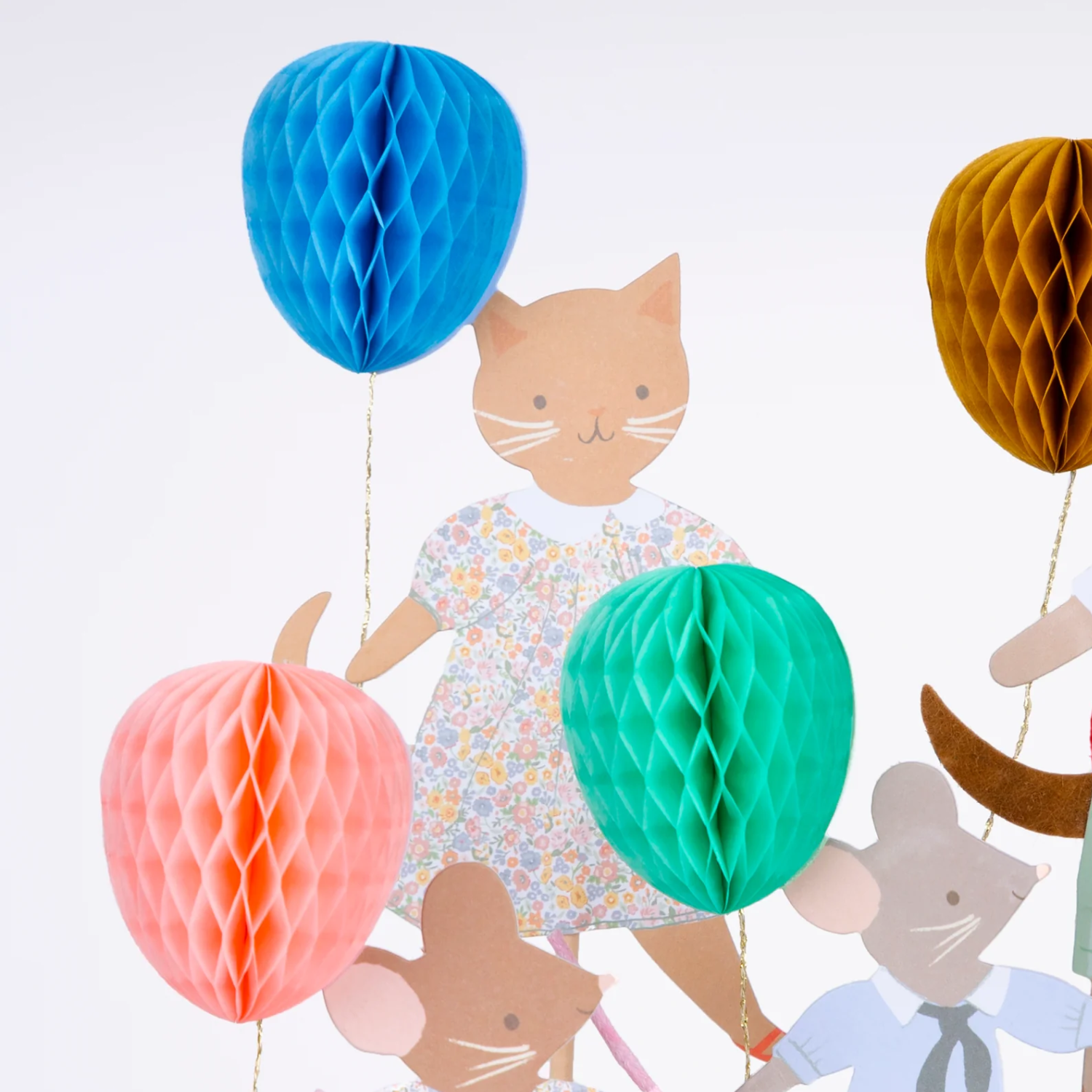 Toppers para torta Animal Friends