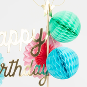 Topper para torta Happy Birthday