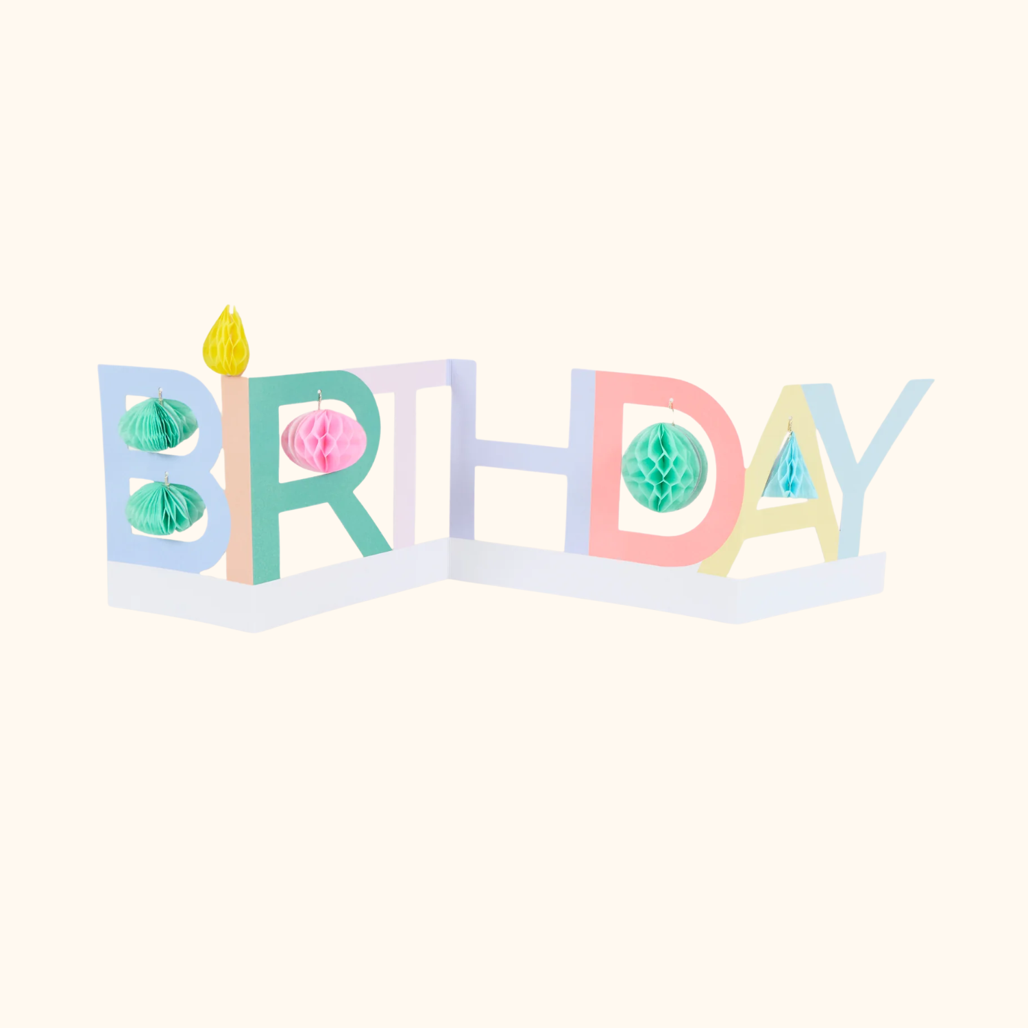Tarjeta de cumpleaños Honeycomb birthday