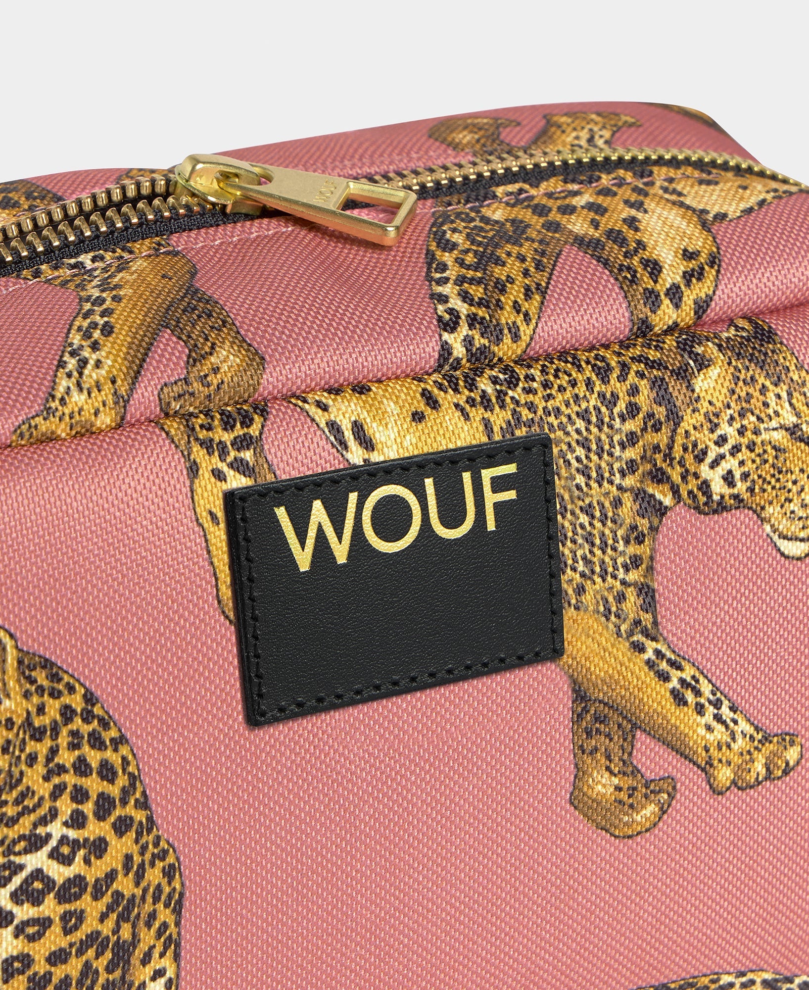 Blush Leopard XL Toiletry Bag