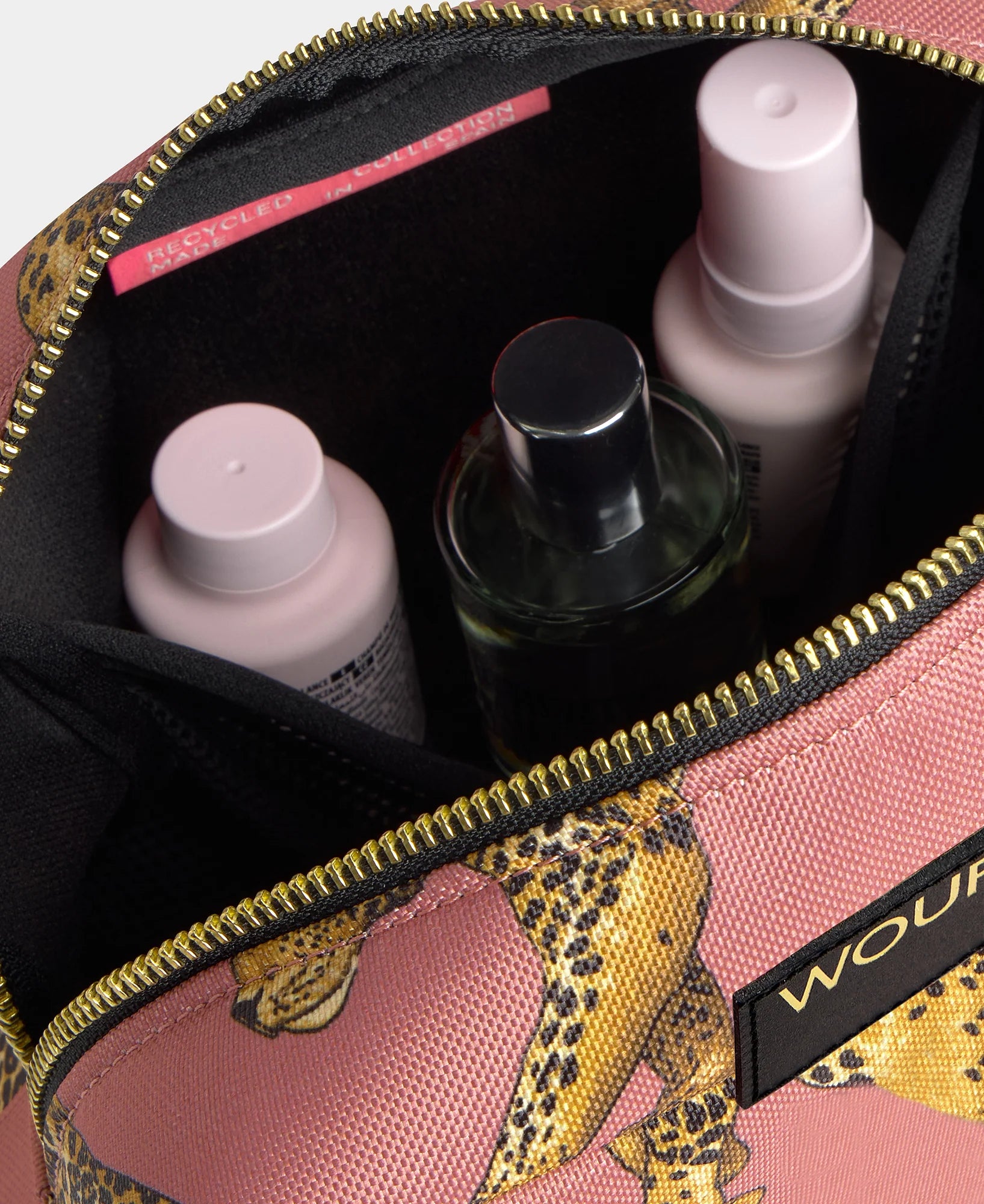 Blush Leopard XL Toiletry Bag