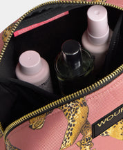 Blush Leopard XL Toiletry Bag