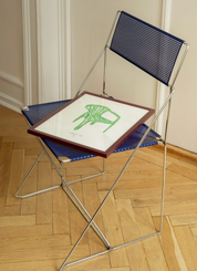 Póster chair 02 by Isabelle Vandeplassche