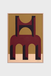 Red Monument by Studio Paradissi