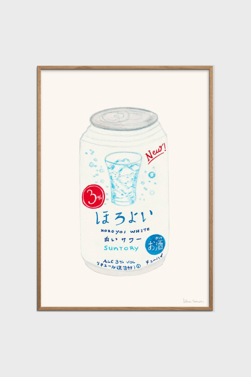 Melina Pecharki, Suntory Horoyoi White Can