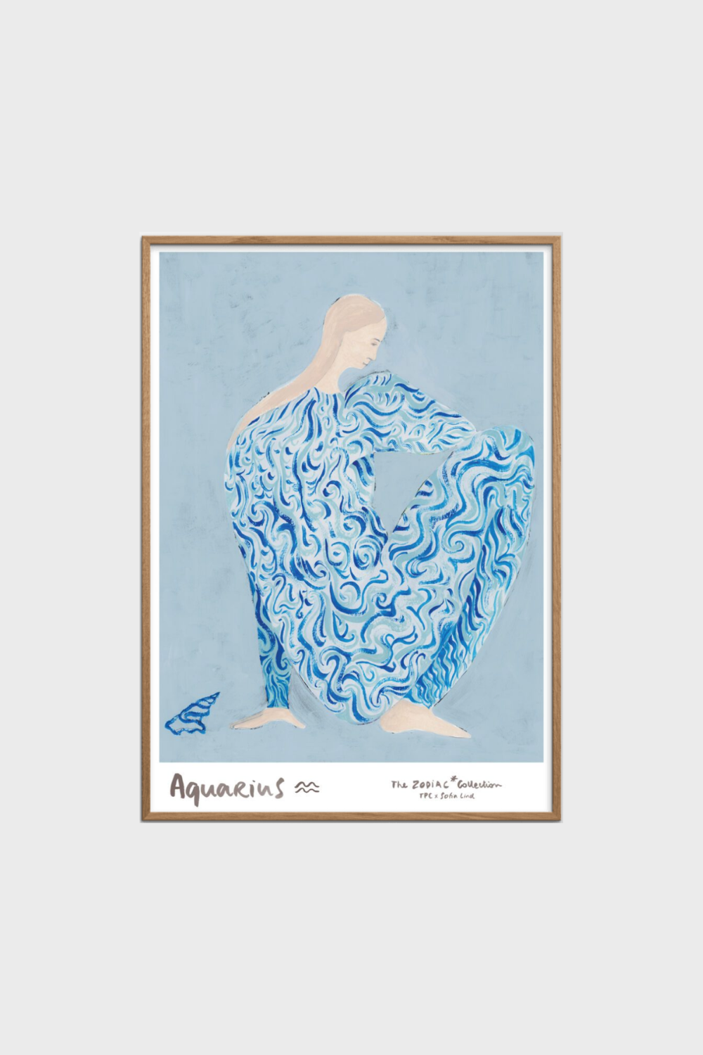 Póster Aquarius by Sofia Lind