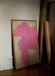 The line pink by Rebecca Hein