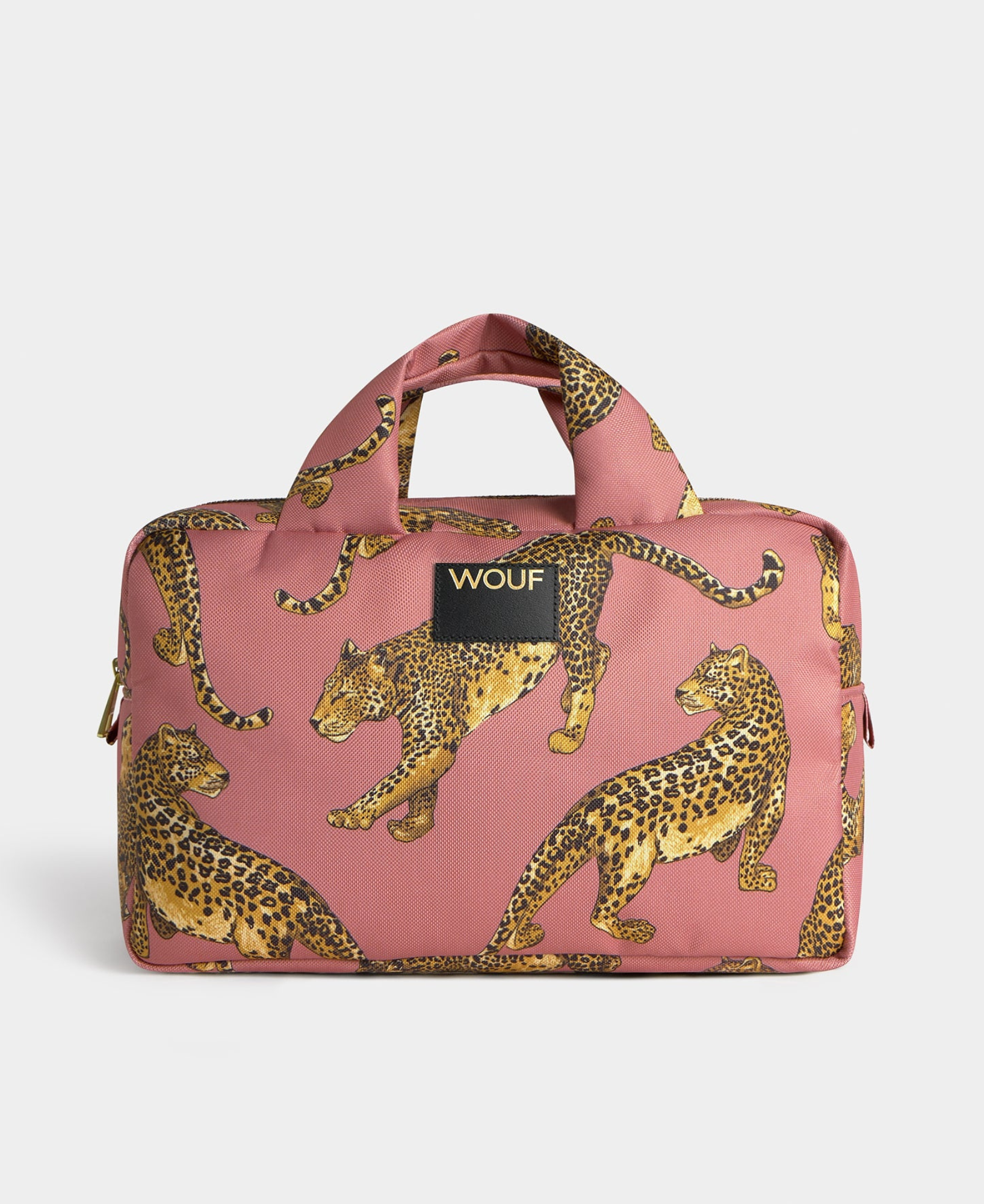 Blush Leopard XL Toiletry Bag