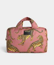 Blush Leopard XL Toiletry Bag