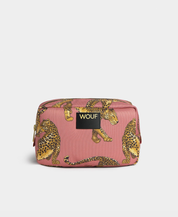 Blush Leopard Toiletry Bag