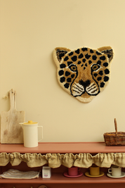 Alfombra cabeza Loony Leopard