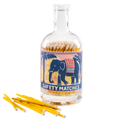 Elephant Stamp Match Bottle