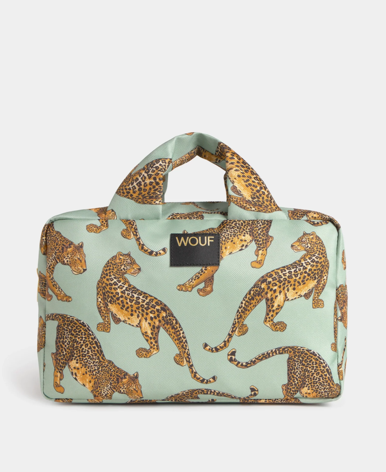 Emerald Leopard XL Toiletry Bag