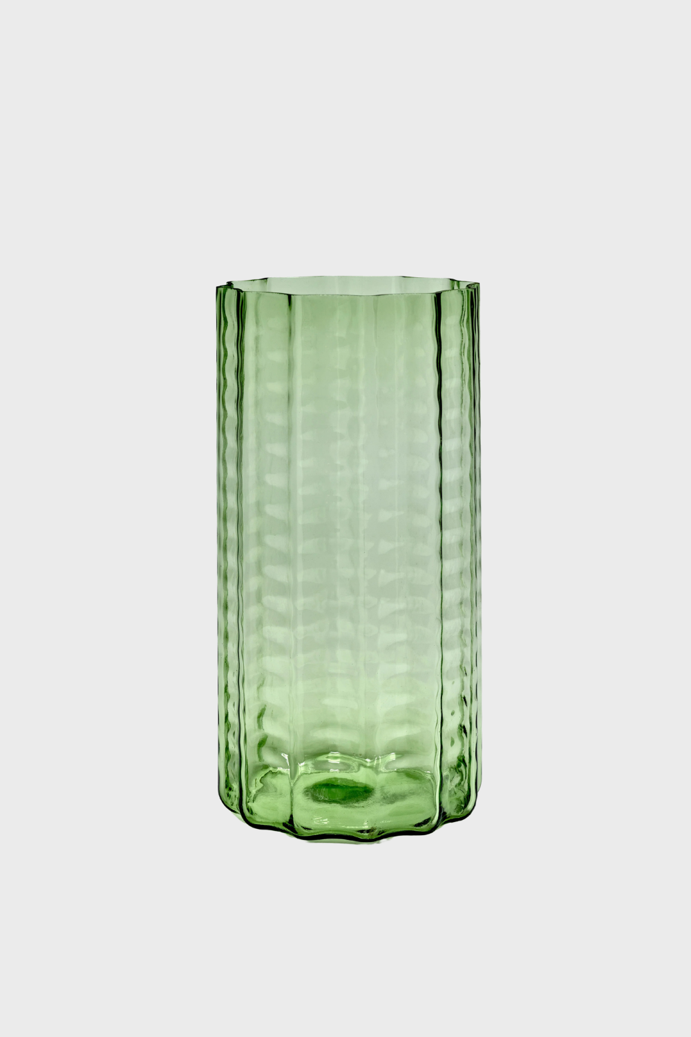 Florero N°3 transparent waves