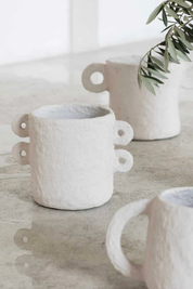 Maceta 03 M White Earth