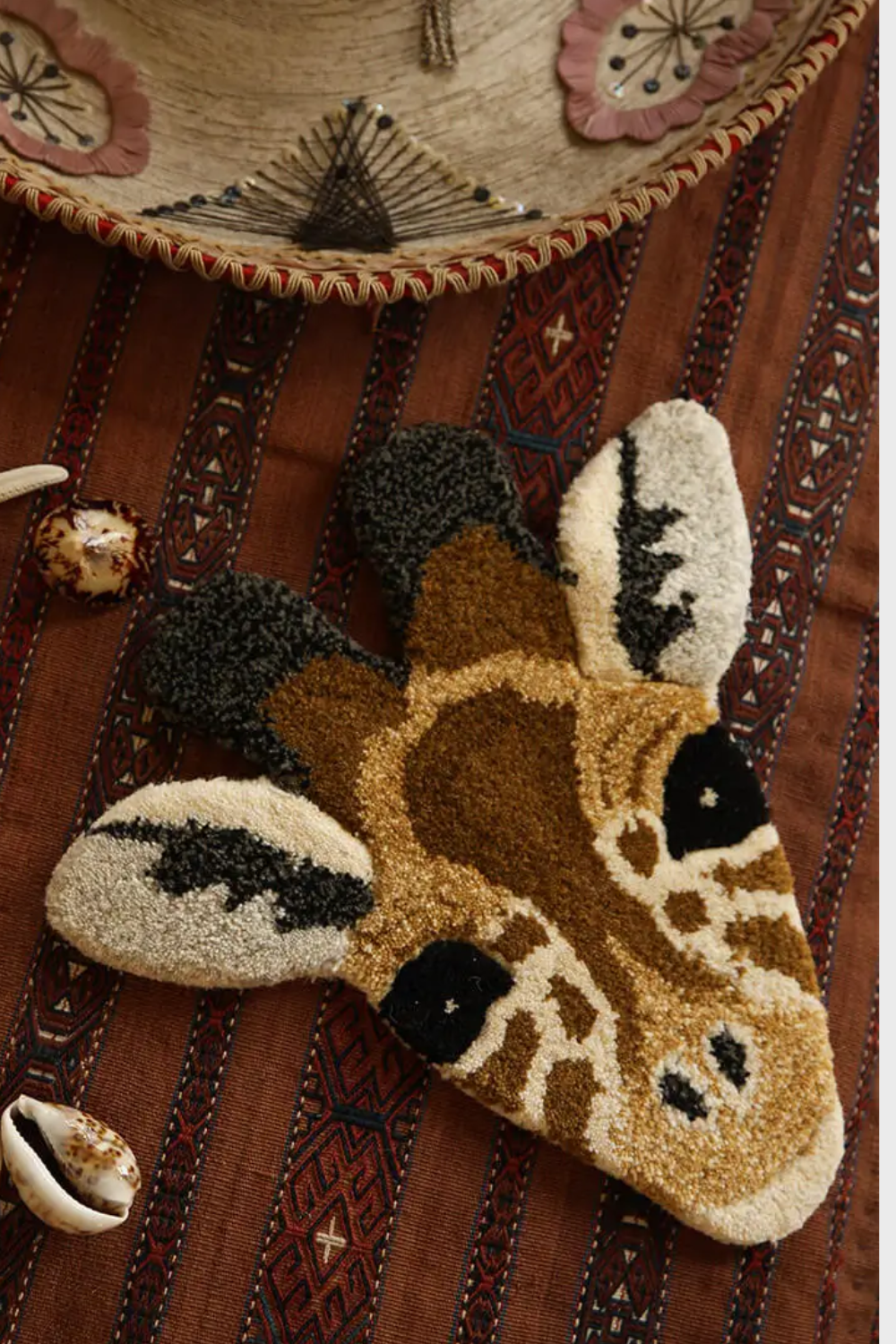 Alfombra cabeza Gimpy Giraffe